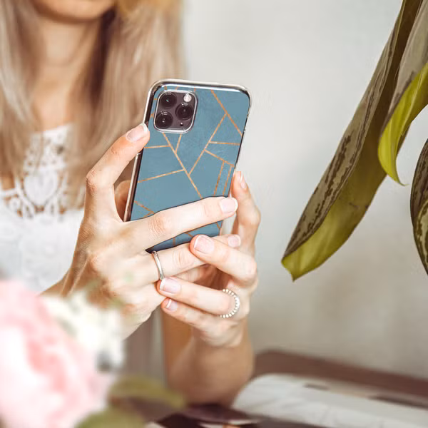 imoshion Design hoesje Samsung Galaxy A52(s) (5G/4G) - Blue Graphic