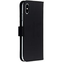 Accezz Wallet Softcase Bookcase Apple iPhone Xs Max - Zwart