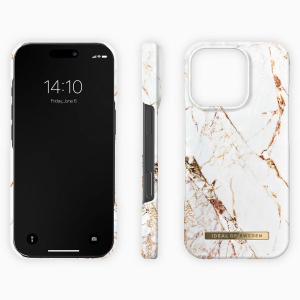 iDeal of Sweden Fashion Backcover Apple iPhone 16 Pro - Carrara Gold