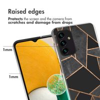 imoshion Design hoesje Samsung Galaxy A13 (5G) / A04s - Grafisch Koper / Zwart