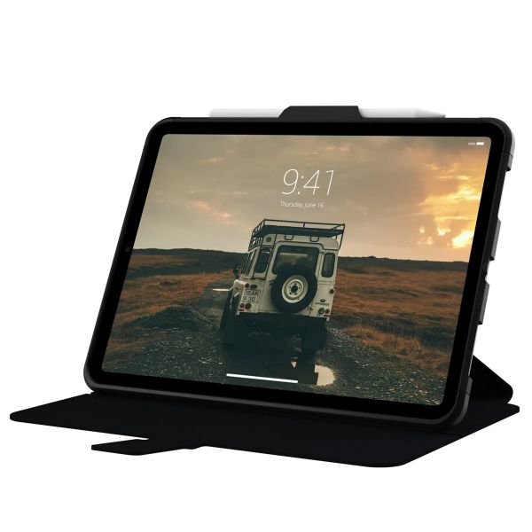 UAG Scout Bookcase Apple iPad 11 (2025) 11 inch A16 / iPad 10 (2022) 10.9 inch - Black