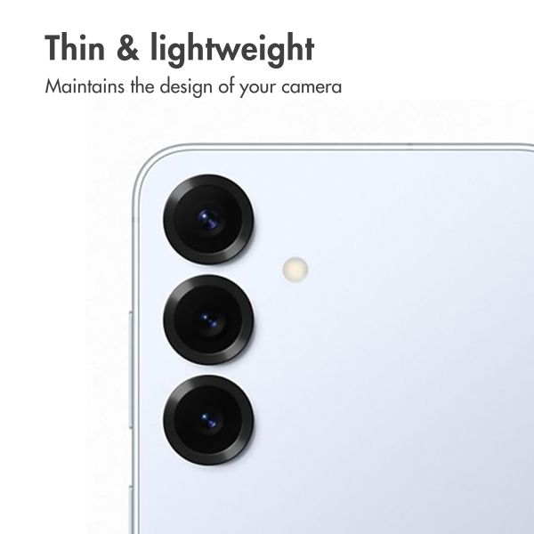 imoshion Camera Protector Glass 2-pack Samsung Galaxy S25 Plus - Icyblue