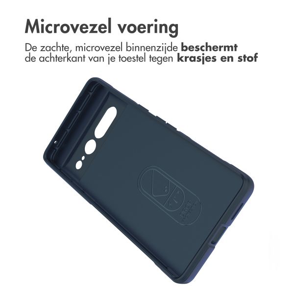 imoshion EasyGrip Backcover Google Pixel 7 Pro - Donkerblauw