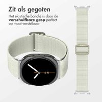 imoshion Elastisch Nylonbandje voor de Samsung Galaxy Watch 8 (Classic) - 40 / 44 / 46mm - Beige