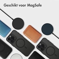 imoshion Rugged Hybrid Carbon Case met MagSafe Apple iPhone 16 Pro Max - Zwart