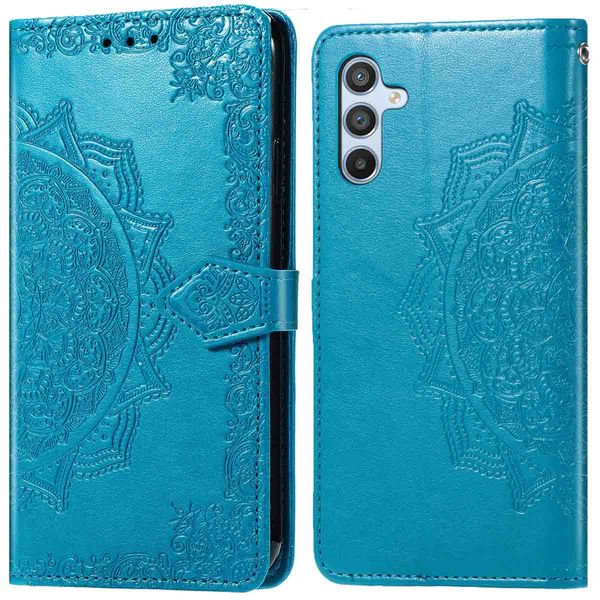 imoshion Mandala Bookcase Samsung Galaxy A36 - Turquoise