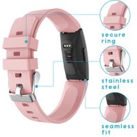 imoshion Siliconen bandje Fitbit Inspire - Roze