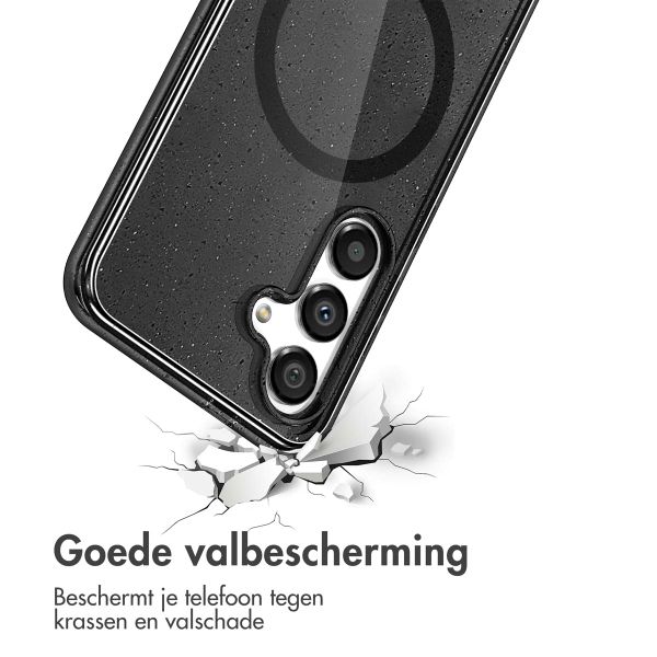 imoshion Sparkle Backcover met MagSafe Samsung Galaxy S25 - Glitter Zwart