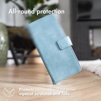 imoshion Luxury Bookcase Samsung Galaxy S26 Plus - Light Blue