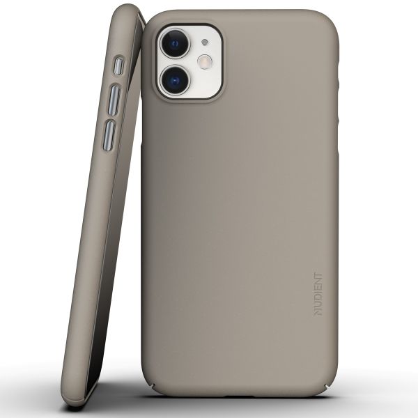 Nudient Thin Case iPhone 11 - Clay Beige