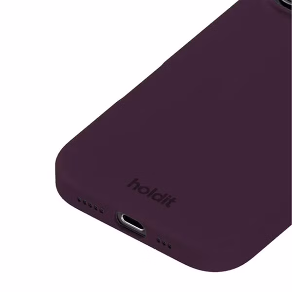 Holdit Silicone Case Apple iPhone 16 Pro - Deep Plum