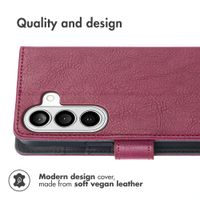 imoshion Luxury Bookcase Samsung Galaxy S26 Plus - Bordeaux