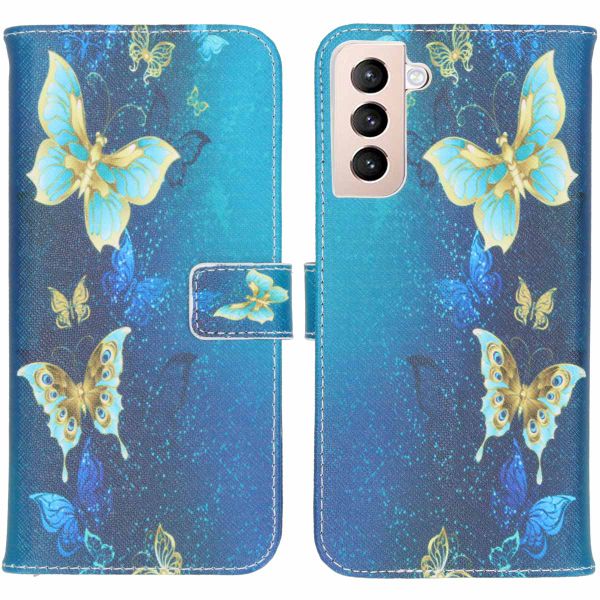 imoshion Design Softcase Bookcase Samsung Galaxy S21 Plus