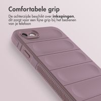 imoshion EasyGrip Backcover iPhone SE (2022 / 2020) / 8 / 7 - Paars