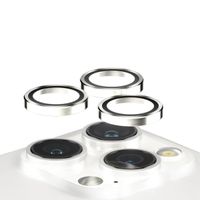 PanzerGlass Camera Protector Hoops Optic Rings Apple iPhone 15 Pro / 15 Pro Max - White Metal