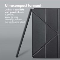 imoshion Origami Bookcase Apple iPad 9 (2021) 10.2 inch / iPad 8 (2020) 10.2 inch / iPad 7 (2019) 10.2 inch - Zwart