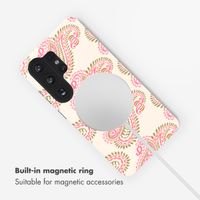 Selencia Vivid Back Cover with MagSafe Samsung Galaxy S26 Ultra - Paisley Blush