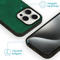 imoshion Uitneembare 2-in-1 Luxe Bookcase Apple iPhone 16 Pro - Donkergroen