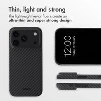 Accezz MagSafe Kevlar® Case Apple iPhone 18 Pro Max / 17 Pro Max - Black