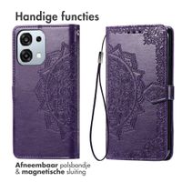 imoshion Mandala Bookcase Oppo A6 Pro (5G) - Paars
