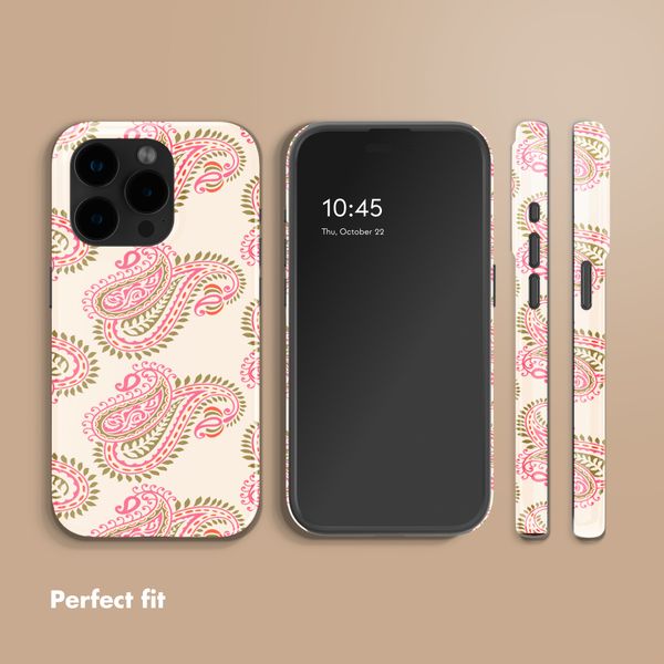 Selencia Vivid Back Cover with MagSafe Apple iPhone 15 Pro - Paisley Blush