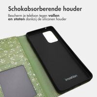 imoshion Design Bookcase Samsung Galaxy A52(s) (5G/4G) - Green Flowers