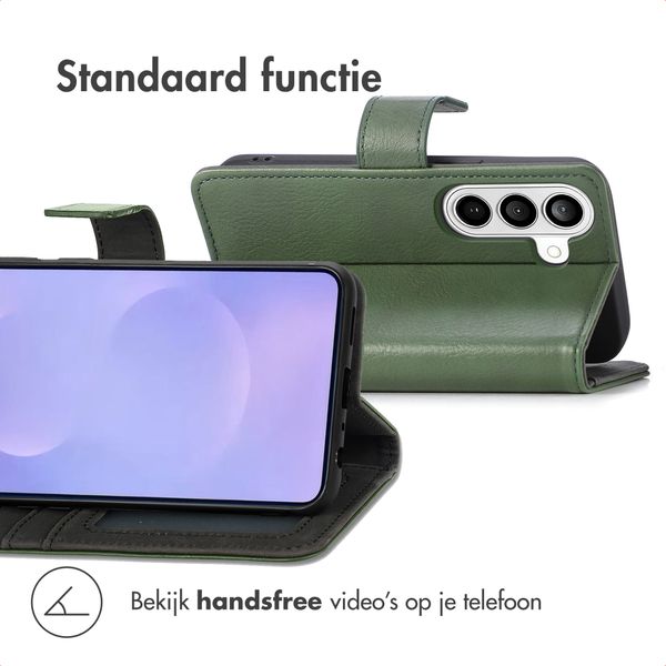 imoshion Luxe Bookcase Samsung Galaxy S26 - Groen