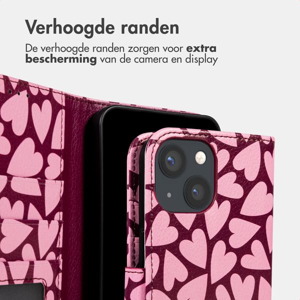 imoshion Design Bookcase Apple iPhone 14 - Hearty Blush