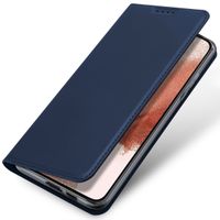 Dux Ducis Slim Softcase Bookcase Samsung Galaxy S23 Plus - Donkerblauw