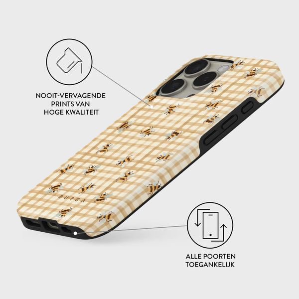 Burga Tough Backcover MagSafe Apple iPhone 16 Pro - Honeycomb