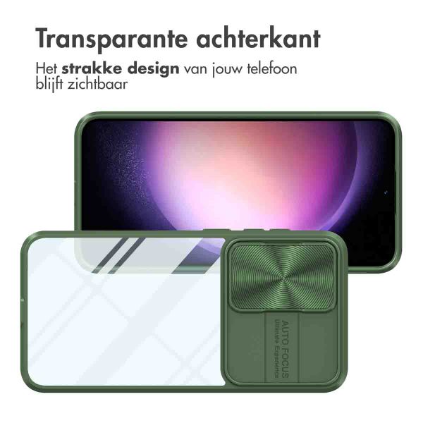 imoshion Camslider Backcover Samsung Galaxy S24 - Donkergroen