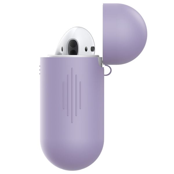 KeyBudz Elevate Protective Silicone Case Apple AirPods 1 / 2 - Lavender