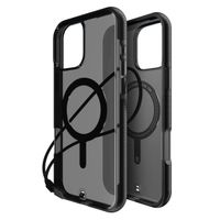 BodyGuardz Ace Pro MagSafe Backcover Apple iPhone 16 Pro Max - Smoke / Black