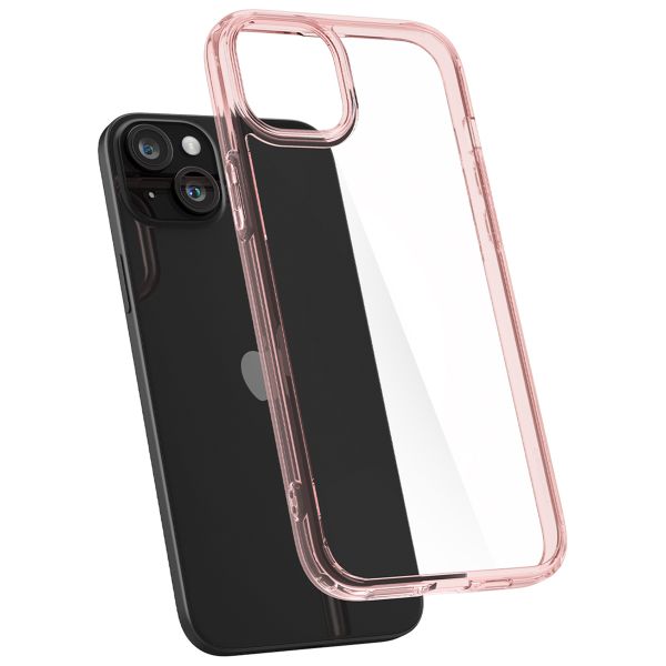Spigen Ultra Hybrid Backcover Apple iPhone 15 - Rose Crystal