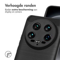 imoshion Brushed Backcover Xiaomi 14 Ultra - Zwart