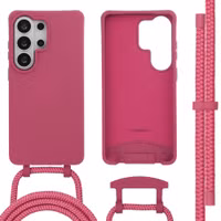 imoshion Color Backcover met afneembaar koord met MagSafe Samsung Galaxy S26 Ultra - Raspberry
