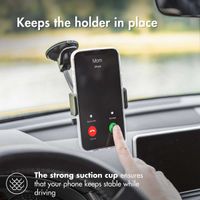 Accezz Telefoonhouder auto iPhone 6 - Universeel - Voorruit - Zwart