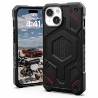 UAG Monarch Pro Backcover Apple iPhone 15 - Kevlar Black