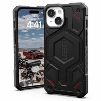 UAG Monarch Pro Backcover iPhone 15 - Kevlar Black