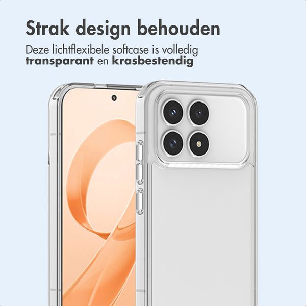 imoshion Protective Backcover Xiaomi Poco F8 Pro - Transparant