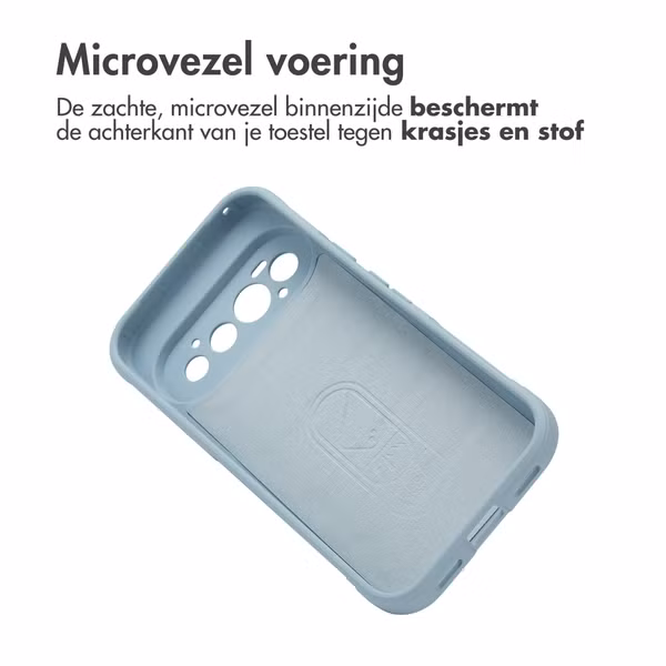 imoshion EasyGrip Backcover Google Pixel 11 Pro - Lichtblauw