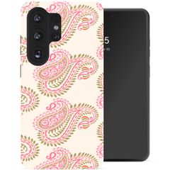 Selencia Vivid Backcover met MagSafe Samsung Galaxy S26 Ultra - Paisley Blush