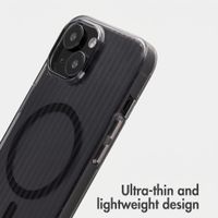 Accezz Lite Case with MagSafe | Fluted | Apple iPhone 15 - Black
