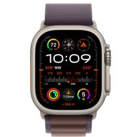 Apple Alpine Loop Band Apple Watch Series 1 - 11 / SE / Ultra (44/45/46/49 mm) - Maat M - Indigo