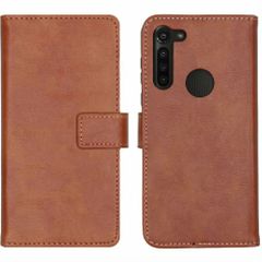 imoshion Luxe Bookcase Motorola Moto G8 Power - Bruin
