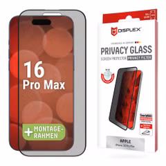 Displex Screenprotector Privacy Glass Apple iPhone 16 Pro Max