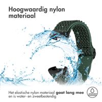 imoshion Elastisch nylon bandje Fitbit Charge 3 / 4 - Groen