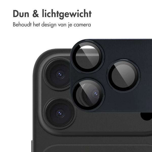 imoshion Camera Protector Glas 2 Pack voor de Apple iPhone 18 Pro - Black