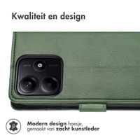 imoshion Luxe Bookcase Xiaomi Redmi Note 14 (5G) - Groen