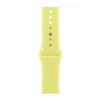 Apple Sport Band Apple Watch Series 1 t/m 11 / SE / Ultra (44/45/46/49 mm) - Maat M/L - Neon Yellow
